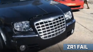 How a Corvette ZR1 driver avoided a post-crash beatdown